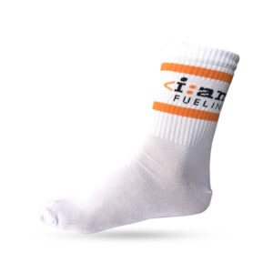 Sportzokni bordázott szárral